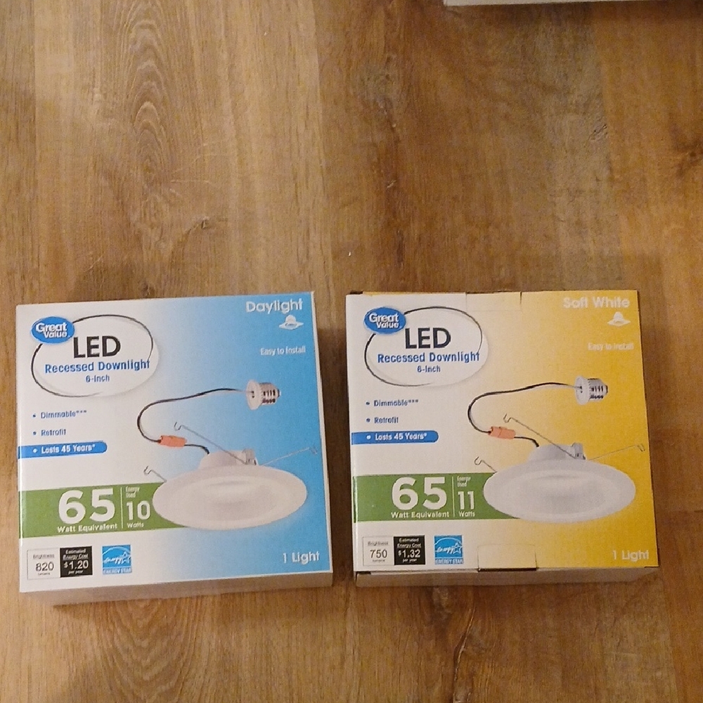 LED Recessed Downlight - Daylight and Soft White